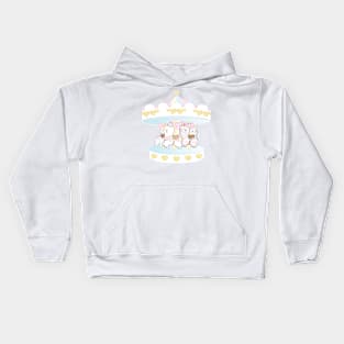 Alpaca Carousel Kids Hoodie